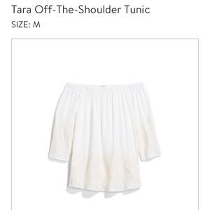 Over the should top NWT